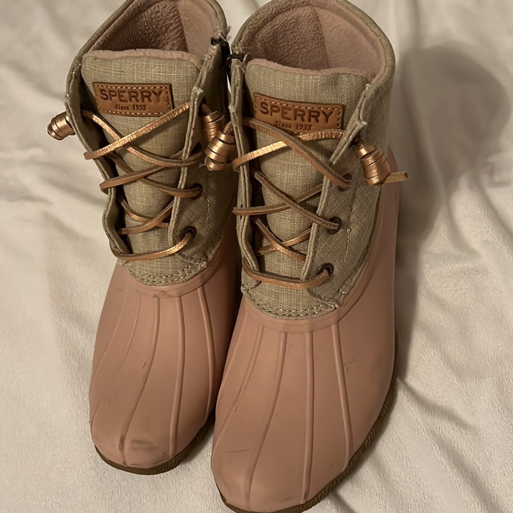 Waterproof Blush Sperry Boots - image 8